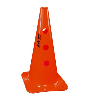 Cono forato rosso, altezza 38 cm