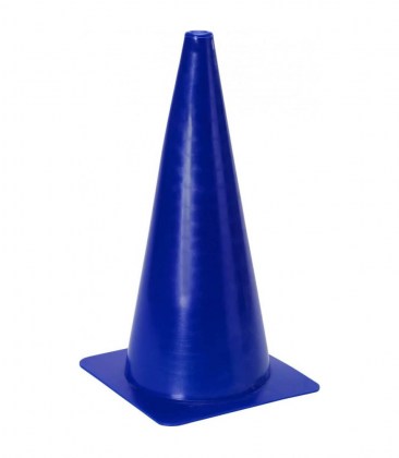 Cono blu senza fori, altezza 50 cm
