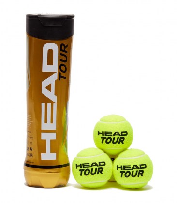 HEAD TOUR – Pallina agonistica. Tubo da 4 palle