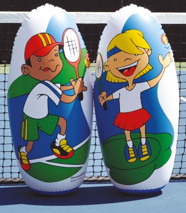 Mini-Tennis Knockdowns - Set da 2 bersagli